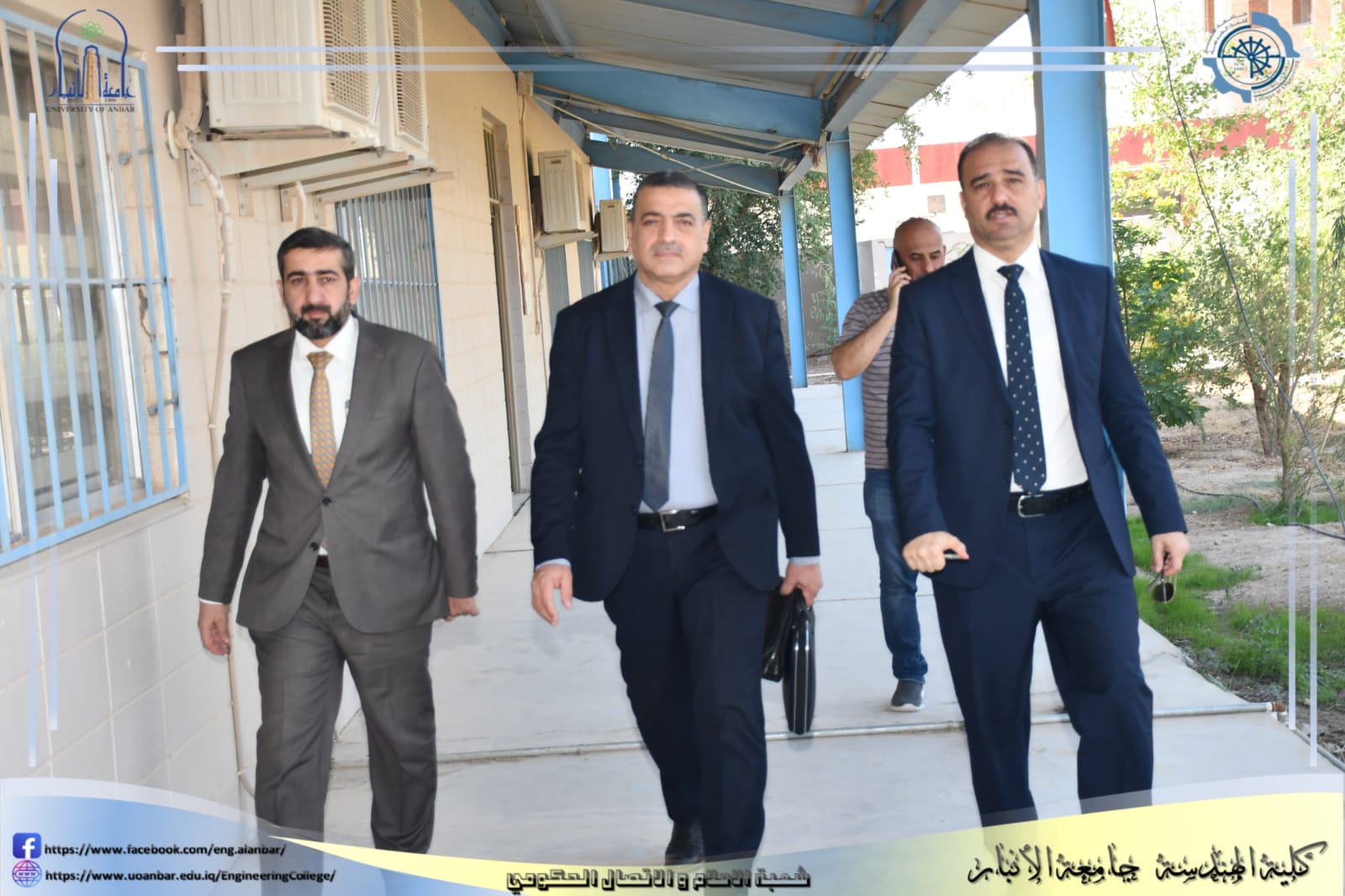 The College of Engineering receives a ministerial committee to evaluate the scientific and academic reality in the college