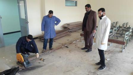 Associate Dean of the Faculty of Engineering, inspecting the course of work and qualification in the departments of mechanical engineering and electrical engineering