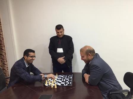 Mr. Dean of the College of Engineering concluded his chess game