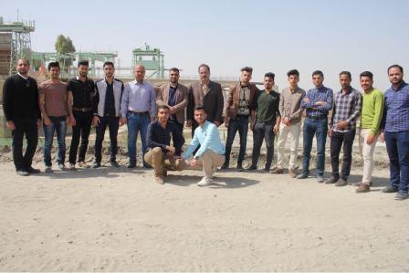 Field scientific visit to the students of the Civil Engineering Department to Ramadi