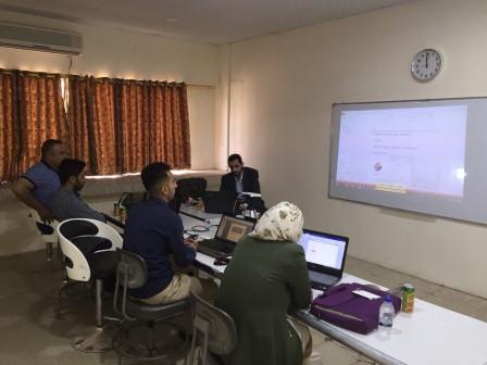 A workshop organized by the Department of Mechanical Engineering on the Microsoft Office