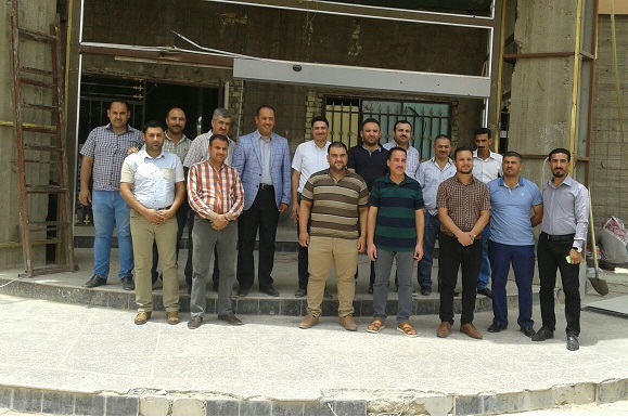 A field visit for the central Library in Ramadi