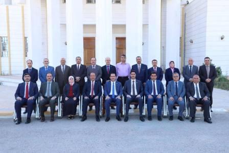 مجلس جامعة الانبار يعقد جلسته التاسعة للعام الدراسي الحالي 