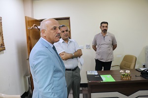  The visit of the Assistant President of the University for Scientific Affairs