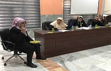 اجتماع لجنة شؤون المرأة مع تدريسيات وموظفات الجامعة 