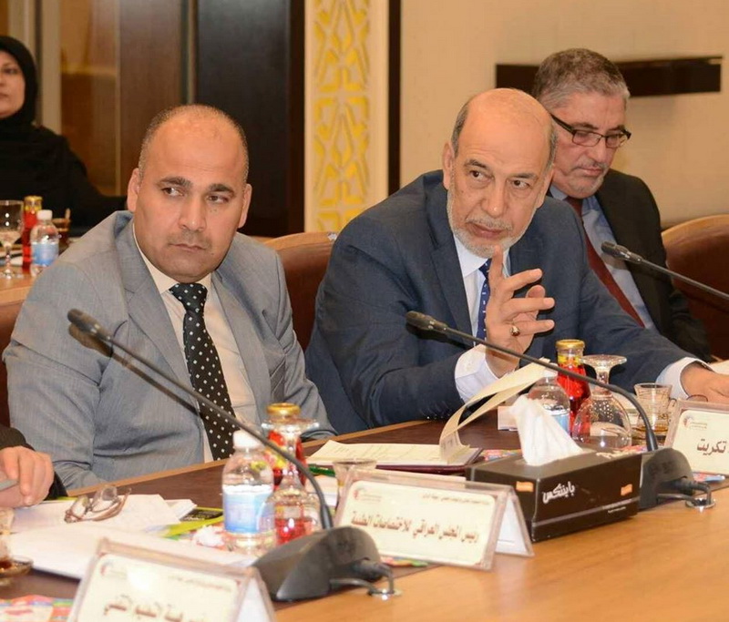 Dr. Mohammed al-Hamdani, the head of Anbar University attended a meeting of advisory Board in the Ministry of Higher Education and Scientific Research