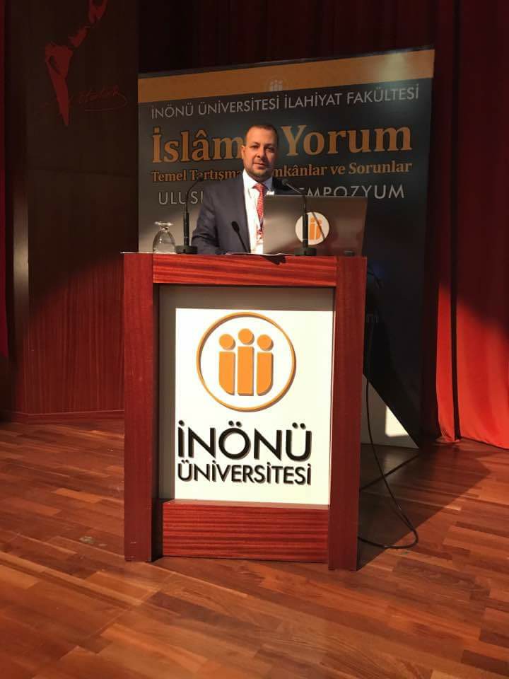 تدريسي من كلية التربية / القائم- جامعة الأنبار يشارك في المؤتمر الدولي حول ( الإسلام والتأويل ) المقام في تركيا