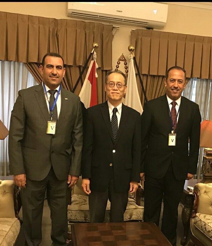  University President meets Japanese ambassador to Iraq