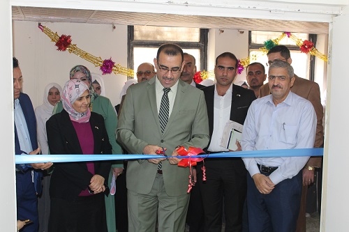 Inauguration of the English language and Computers laboratories in the College of Education for Women
