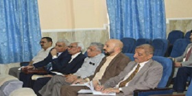 President of UOA Meets the Research Teams at the Desert Studies Center 