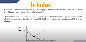 ماهو h-index