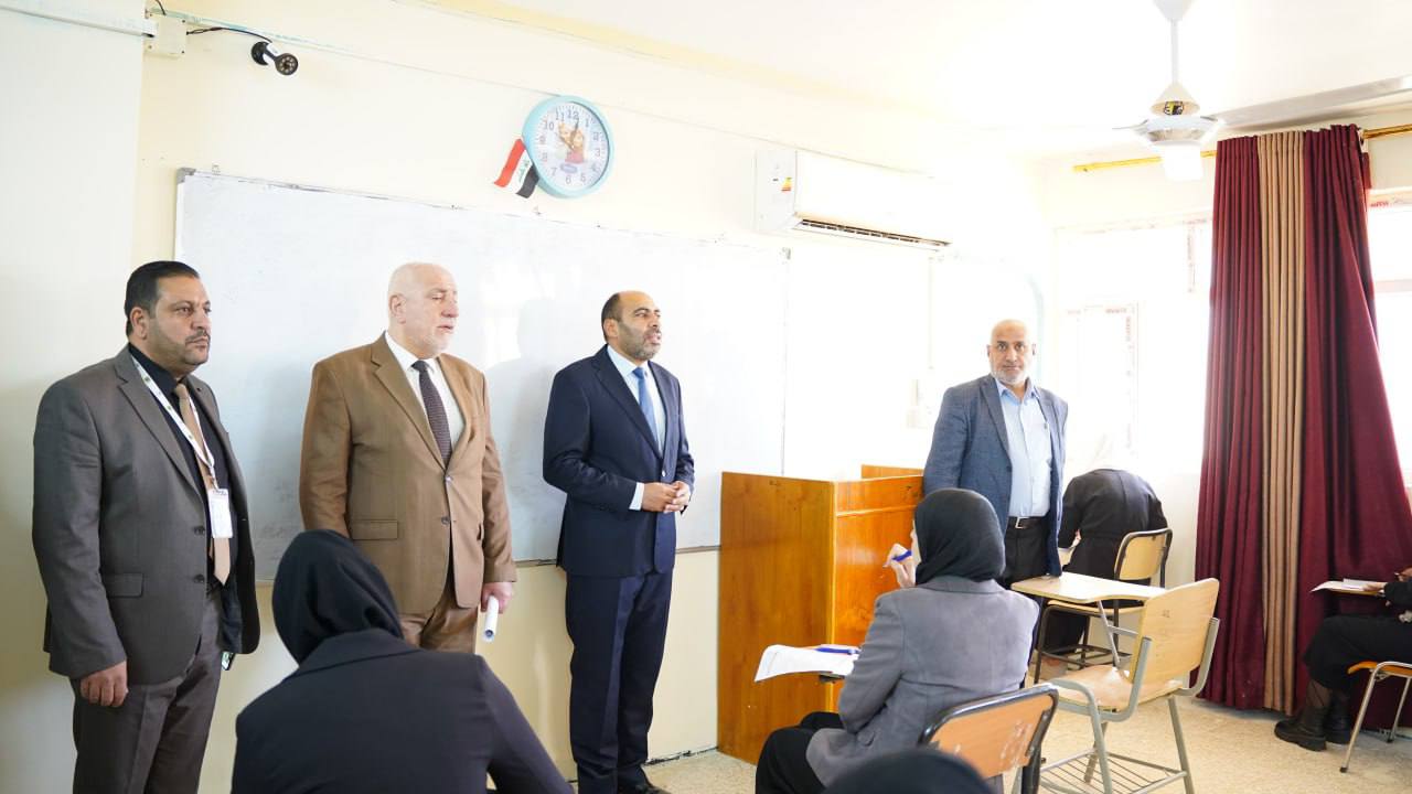 The final exams for the first semester (first session) of the academic year 2023-2024 have commenced at the College of Basic Education/Haditha - University of Anbar