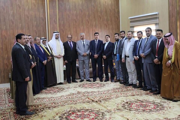 Visit of the study group of the areas of the city of Ameriyah