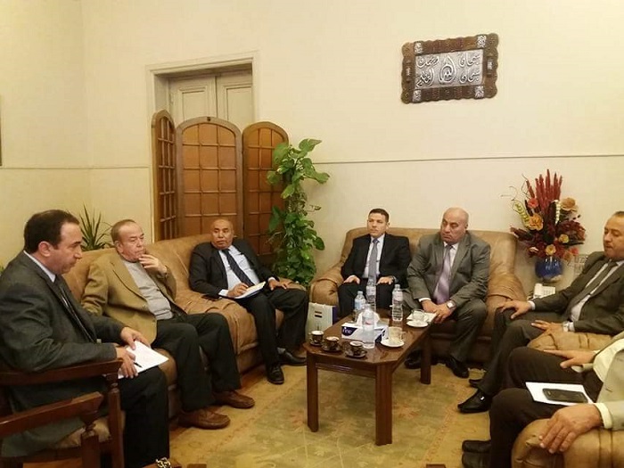 A scientific delegation from University of  Anbar to Cairo