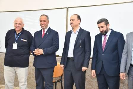 Visit of the President of Anbar University to the College of Engineering