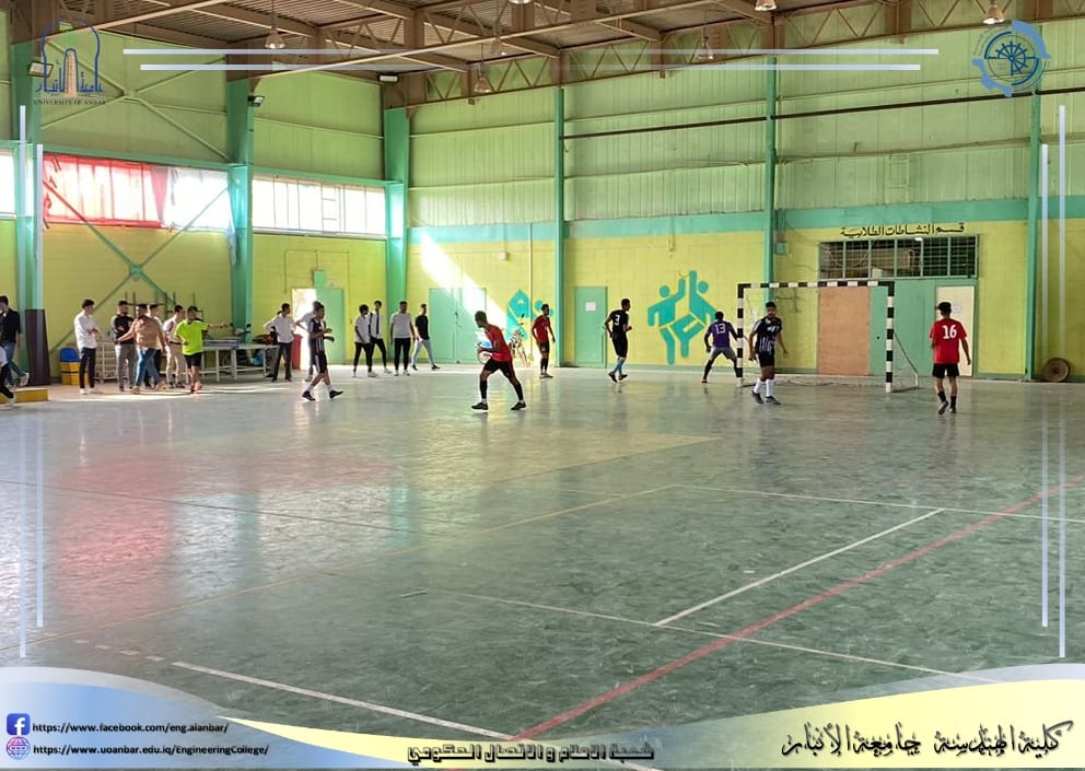 The College of Engineering team defeated the College of Law team in the futsal tournament for students
