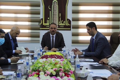 The Council of  College of Engineering holds its eighth session with the presence of the Assistants President of Anbar University
