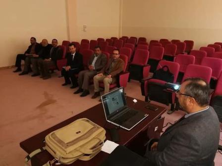 Seminar held by the Department of Dams and Water Resources Engineering