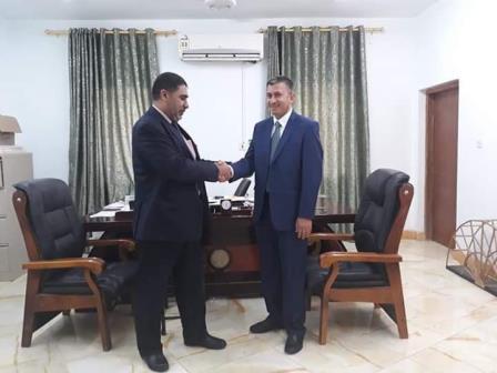 Dr. Moaz Jassim Mohammed Assistant Dean for Administrative and Financial Affairs, replacing Dr. Kazem Ahmed Abdul