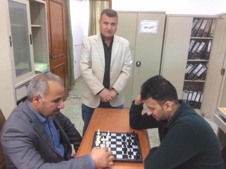 إنطلاق بطولة كأس السيد عميد الكلية « بالشطرنج » للأساتذة والموظفين
