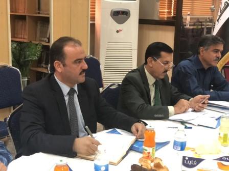 Dean of the Faculty of Engineering Anbar participates in the meeting of deans of the faculties of engineering
