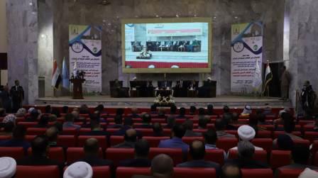 Anbar University holds its first international conference on moderation in religious and political discourse and its impact on promoting community development