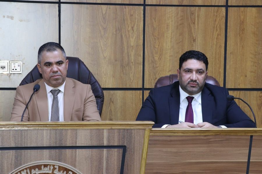 كلية التربية للعلوم الانسانية تجري انتخاب ممثل نقابة الاكاديميين العراقيين