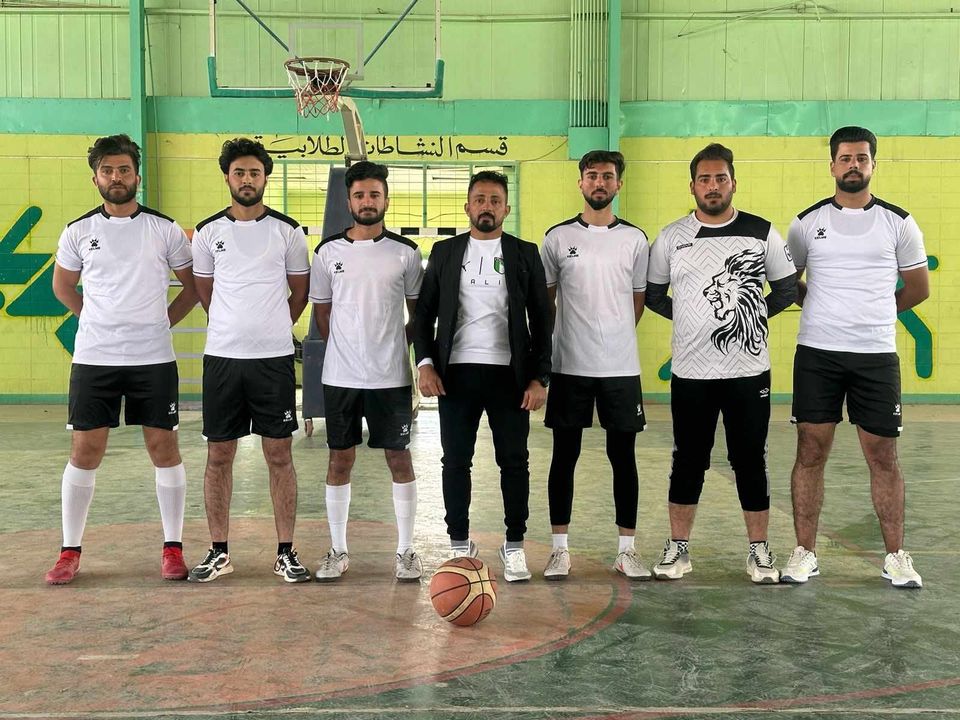   أقام قسم النشاطات الطلابية جامعة الانبار بطولة كرة السلة (طلاب)