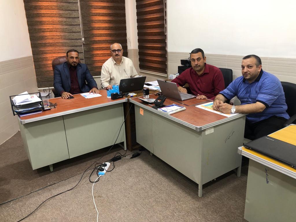 The start of the second round exams 2021-2022 in the Al-Qaim College of Education
