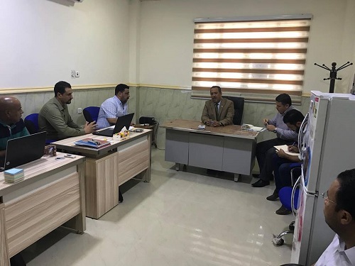  University of Anbar Vice-President for Scientific Affairs visits the RERC 