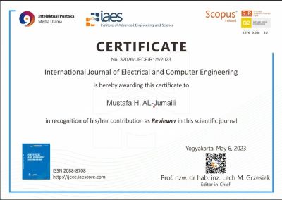 Review an article in a scientific journal within Scopus containers Q2