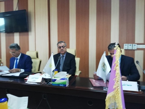  السيد عميد كلية العلوم يحضر اجتماع لجنة عمداء كليات العلوم في الجامعات العراقية 