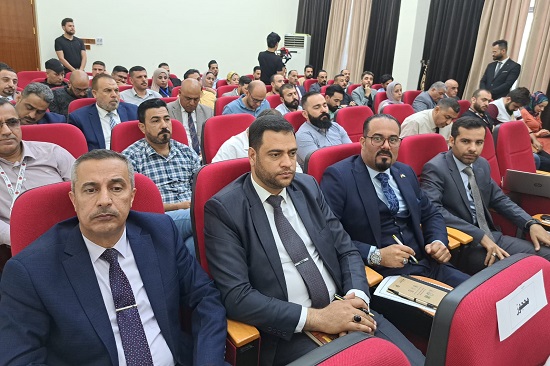 An extensive scientific symposium at the Anbar Governorate Office on the causes of low levels of the Euphrates River and the risks of drought