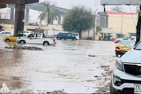 Ramadi station records the highest amount of rain for the month of March in 100 years
