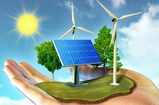حجم طاقة الرياح والطاقة الشمسية المتاحة في محطة مركز تنمية حوض اعالي الفرات