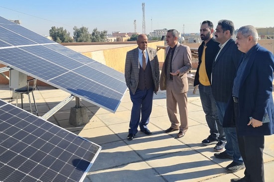 Equipping the laboratories of the Upper Euphrates Basin Developing Centre with a solar energy system