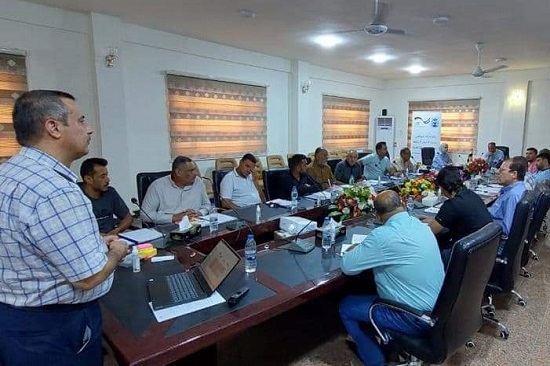 The UEBDC Participates in the establishment of training courses for water resources staff in Anbar Province