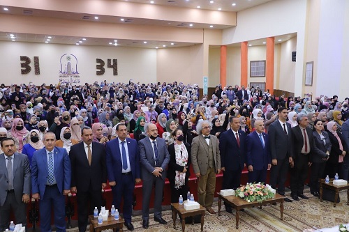 Anbar University holds a central celebration on the occasion of International Women's Day
