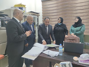 The Visit of the University President's Assistant of Scientific Affairs to our college