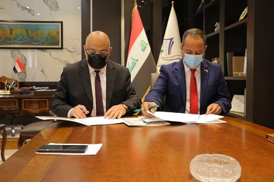 توقيع مذكرة تعاون بين جامعة الانبار وصندوق إعادة إعمار المناطق المتضررة