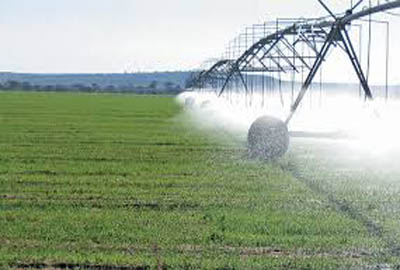 Automatically control device to save irrigation water against wind speed effect