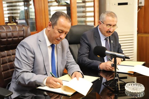 University of Baghdad Signs a Cooperation Minutes with the University of Anbar in the Field of Training Students Internationally