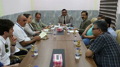 UNDP Delegation Visits University of Anbar