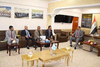 لجنة وزارية تزور جامعة الانبار